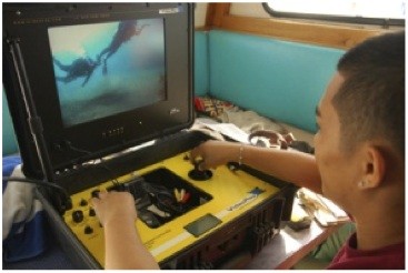 Operating the ROV