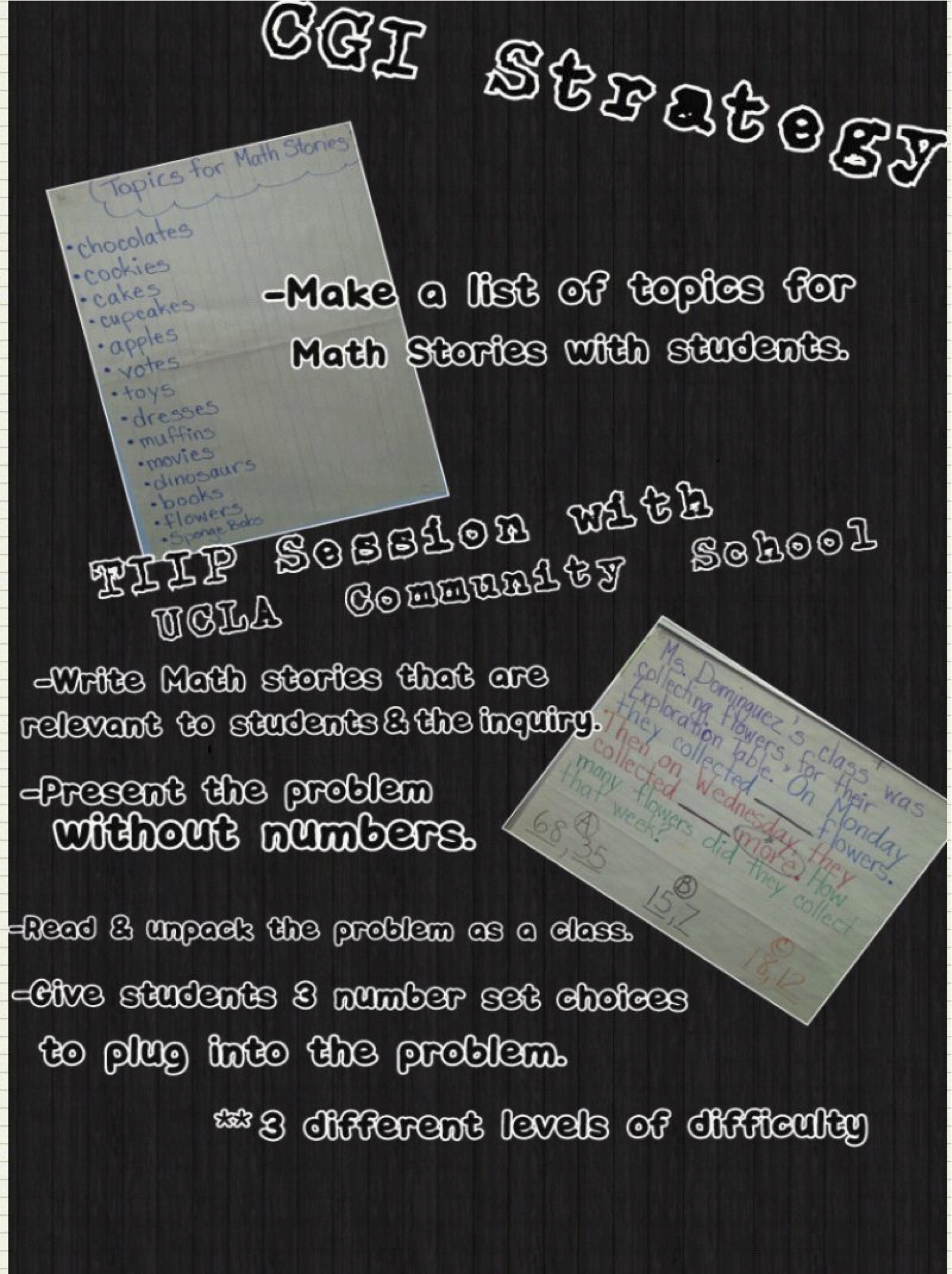 CGI Strategy Explanation Poster