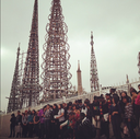 LA Riots bus tour Watts Towers