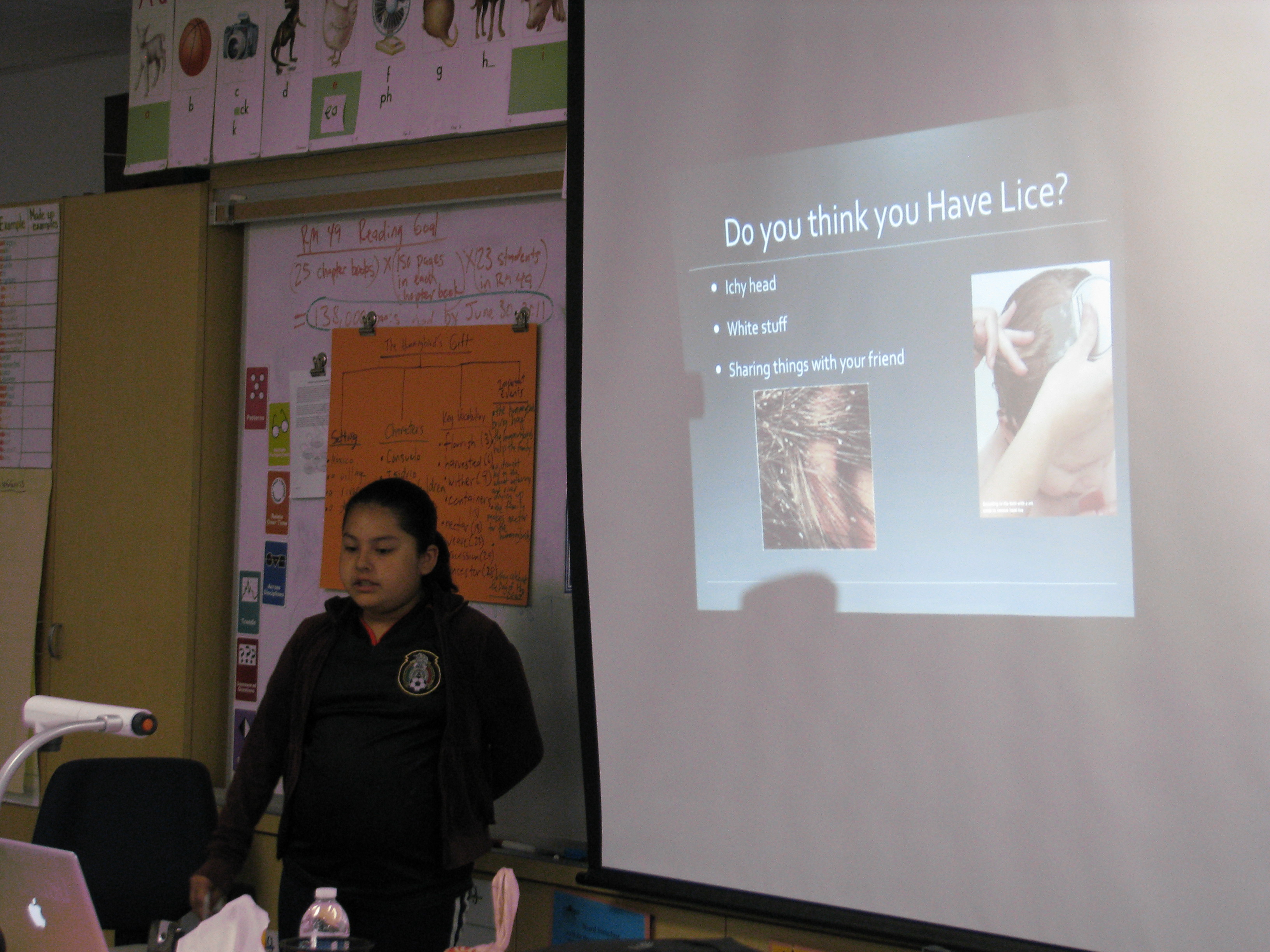 Andrea Esparza's Presentation on Lice Remedies 4th Grade