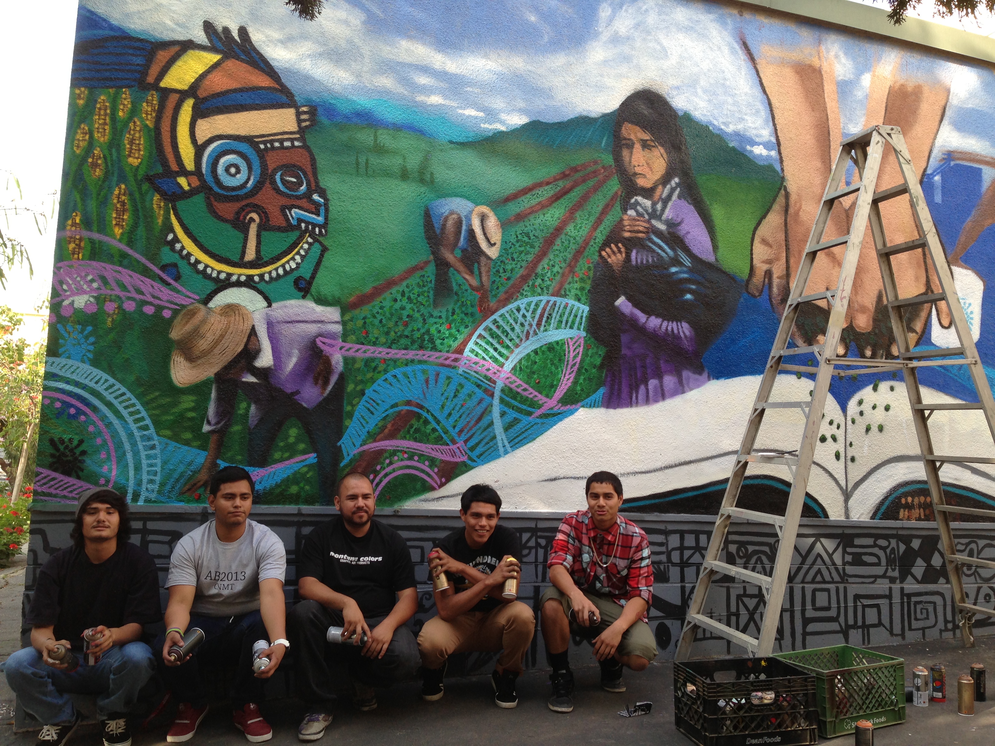 Food Justice mural project