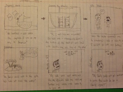 Seymour's Storyboard