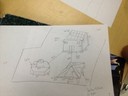 Drawn sketch of a sustainable community