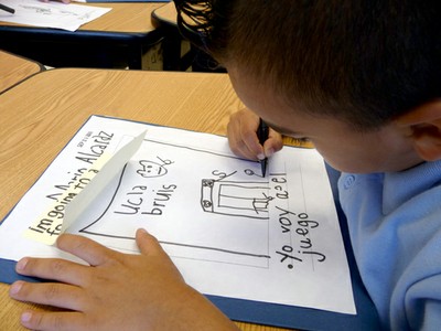 Aldama Student Working
