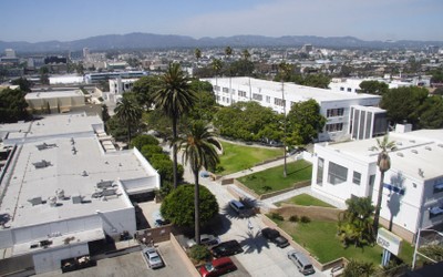 Aerial View of Santa Monica Campus