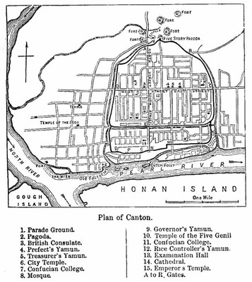 Canton Map (1800's)