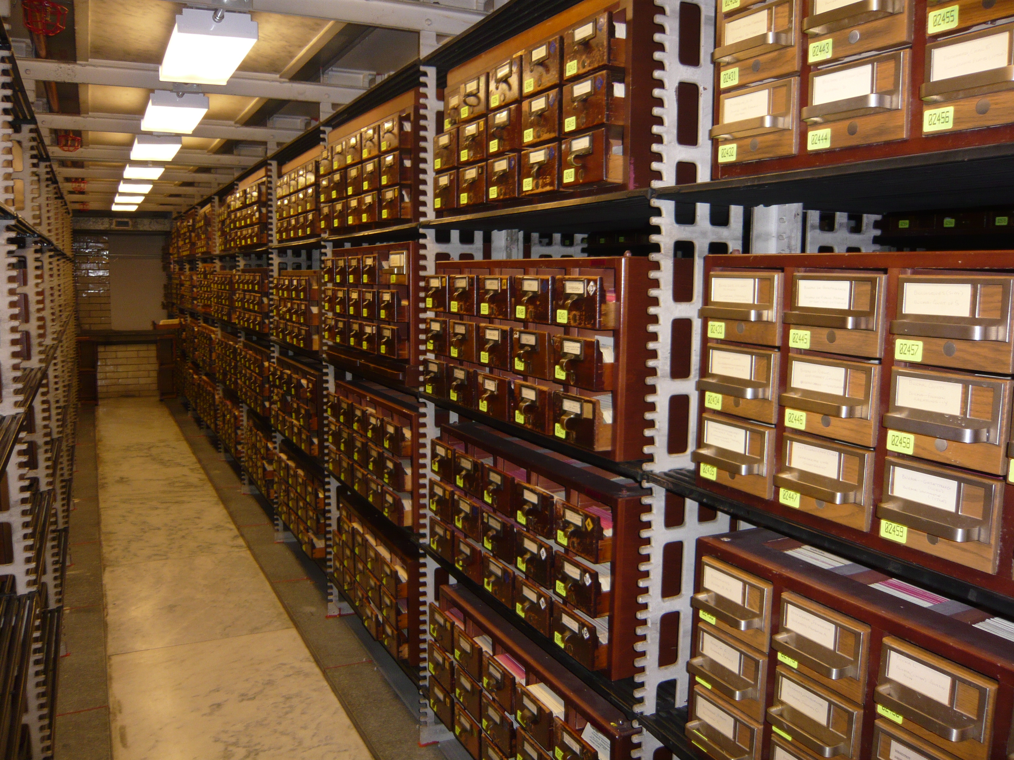 Card Catalogue LOC