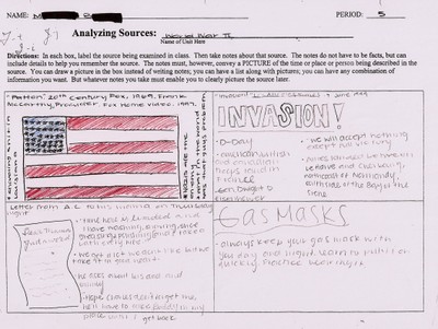 WWII Picturing Past Sample 2