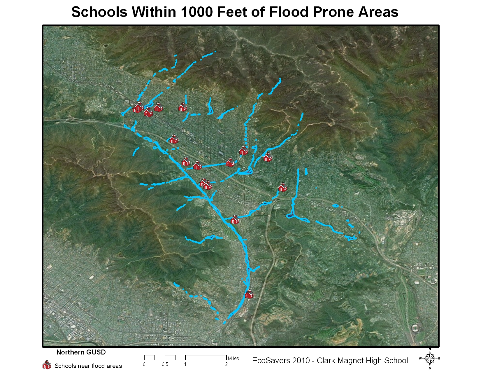 Flood prone schools