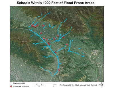 Flood prone schools