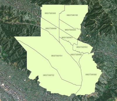 Glendale Census data 