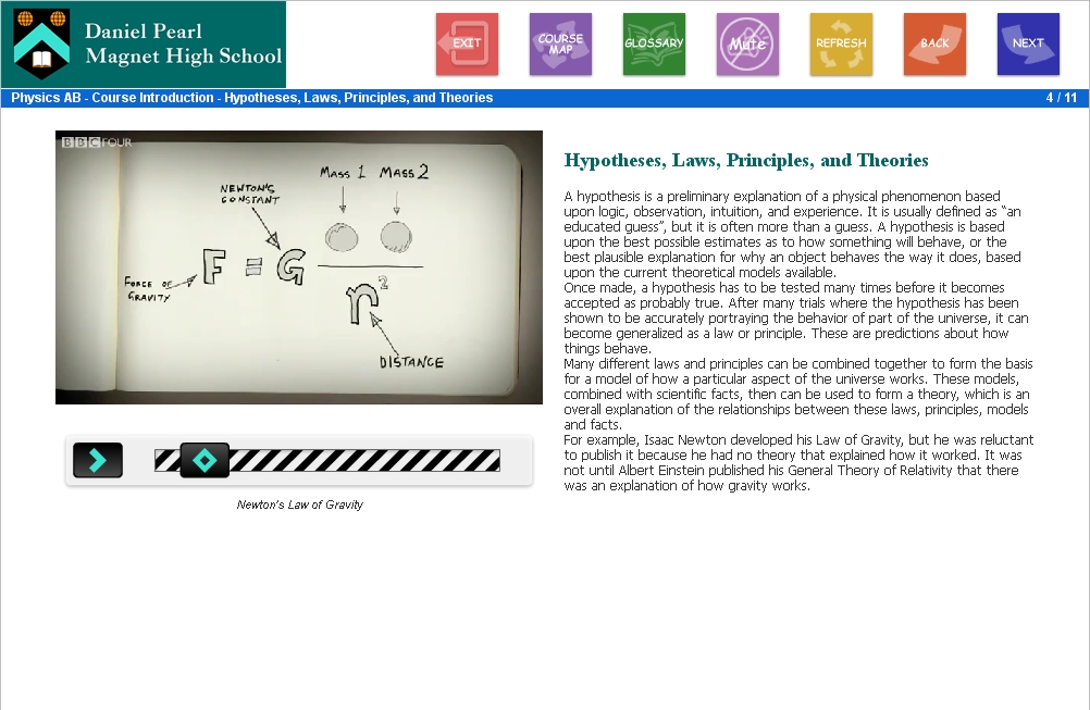 SCORM - Physics
